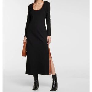 Staud Joint Jersey Midi Dress